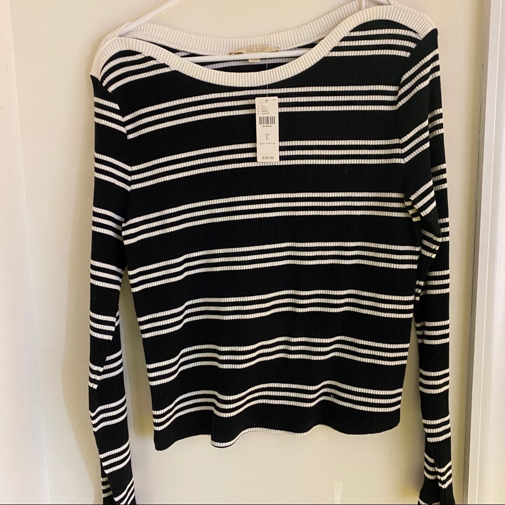 Everleigh ribbed long sleeve top